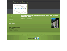 Tablet Screenshot of americanradon.com